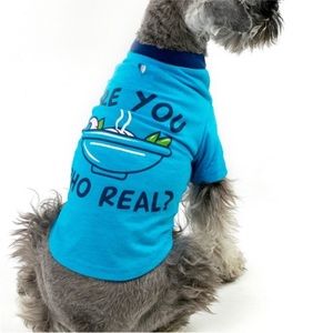NWT Vibrant Life T-shirt dog "Are You Pho Real? Size Medium